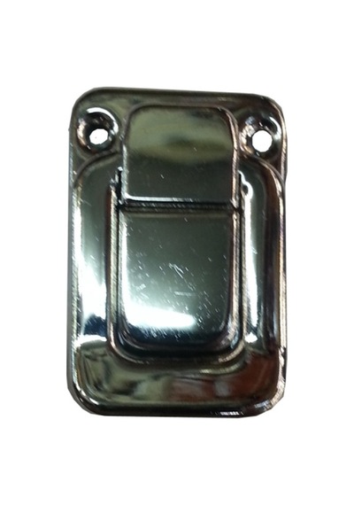 Yaylı Bavul Kilidi - 32x48mm, Nikel, 1 Adet Çok Renkli