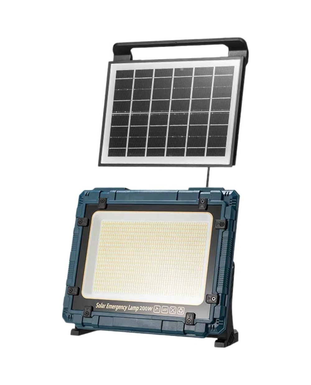 Powermaster W8109-1 Kamp Tipi 200watt Ledli Solar Aydınlatma