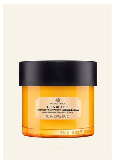 The Body Shop Oils Of Life Yoğun Canlandırıcı Uyku Kremi 80 Ml