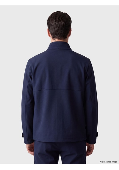 Lcwaıkıkı Classic Lacivert Regular Fit Dik Yaka Erkek Ceket