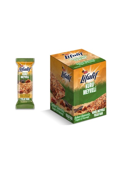 Eti Lifalif Kuru Meyveli Yulaf Bar 35 G X 12 Adet