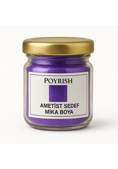 Ametist Sedef Mika Boya 50 Gr. Çok Renkli