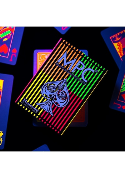 Mpc Quad Fluorescent Oyun Kağıdı Koleksiyonluk İskambil Kartları