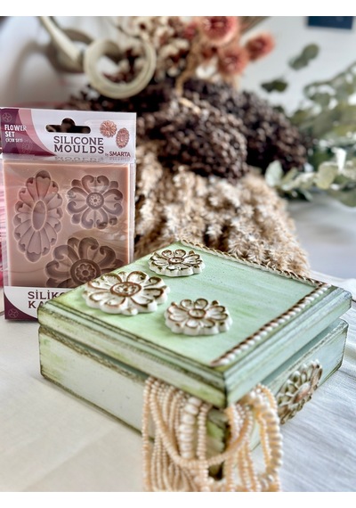 Silikon Kalıp /mobilya Süsleme/ Halat Bordür Smarta Beji