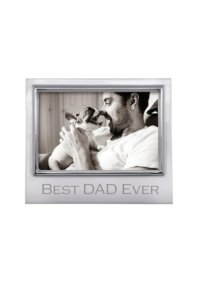 Ayrex Best Dad Ever İmzalı 10,2 Cm X 15,2 Cm Çerçeve