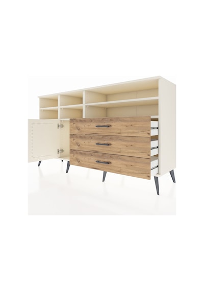 Kronos Konsol 8 Raflı 3 Çekmeceli Tek Kapaklı 176x59x99 Aytaşı-a Aytaşı-aytaşı/çam Kronos Konsol 8 Raflı 3 Çekmeceli Tek Kapaklı 176x59x99 Aytaşı-a Aytaşı-aytaşı/çam