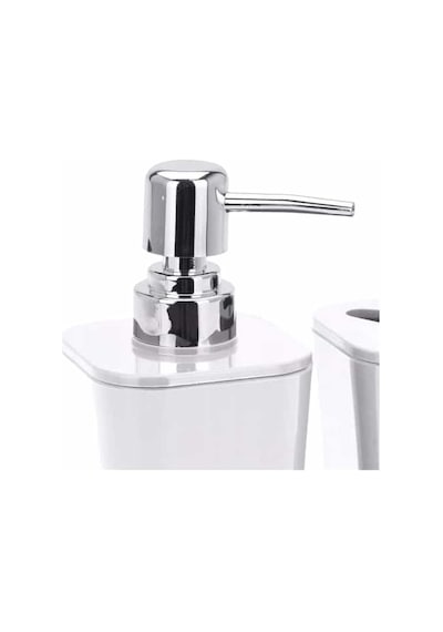 Tmall Home Design Banyo Seti 4 Prç.Beyaz-101418 Beyaz