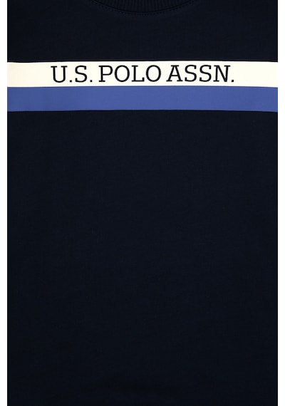 U.S. Polo Assn. Erkek Çocuk Lacivert Basic Bisiklet Yaka Sweatshirt 50313994-VR033