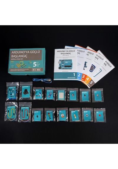 Mete Hoca Arduino Ya Güçlü Başlangıç Eğitim Ve Proje Seti