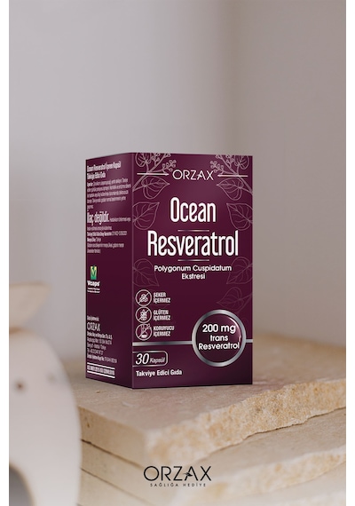 Resveratrol 200 Mg 30 Kapsül