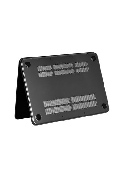 Apple Macbook Neo Şeffaf Macbook Kapak - Siyah Çok Renkli