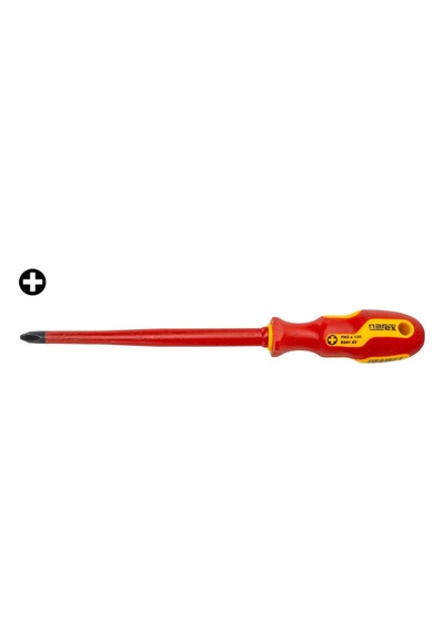 Narex 834103 Slim Serisi Elektrikçi İzoleli Yıldız Tornavida Ph3x150 Mm