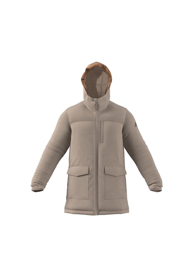 Adidas Paveric Fur Par Erkek Günlük Mont Ix8886 Krem Ix8886 Krem