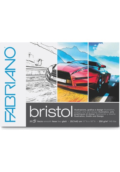 Hobi-Marketart Fabriano Bristol Marker Defteri Blok 250 Gr. A3 20 Yaprak - 449449780