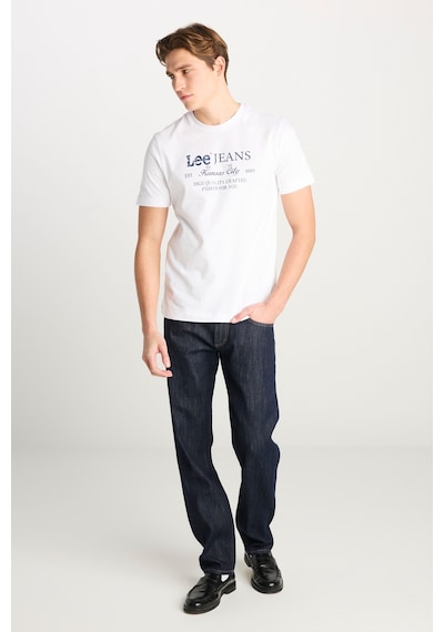 Lee Pamuk Relaxed Fit Geniş Kesim Normal Bel 101z Lacivert Denim Jean Pantolon