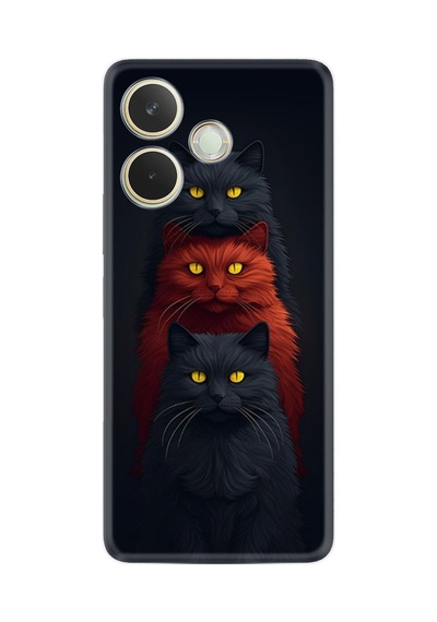 Arvencase Oppo A5 Pro Kılıf Yüksek Korumalı Orta Sertlikte Baskılı Silikon Stk-521.jpg Renk224 Renk224
