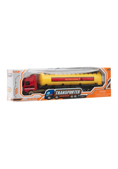 Express Wheels Transporter Die Cast Tanker Kamyon Kırmızı