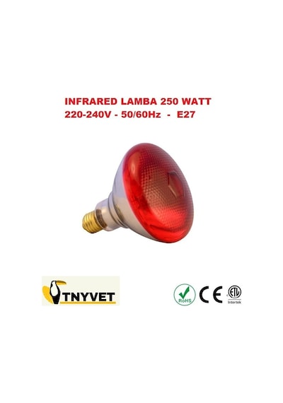 Tnyvet İnfrared Isıtıcı Lamba 250 Watt