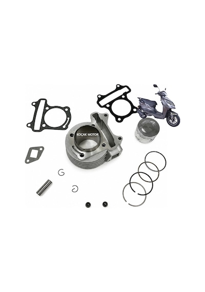 Arora Verano 50 -akalite- Silindir Set 100cc