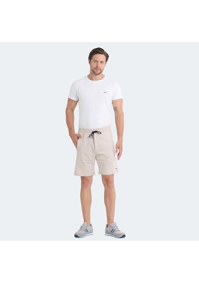 Slazenger VICENTE Erkek Cepli Taş Gri Şort