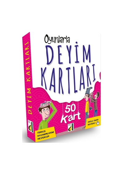Oyunlarla Deyim Kartları - 50 Kart- Damla Yayınevi