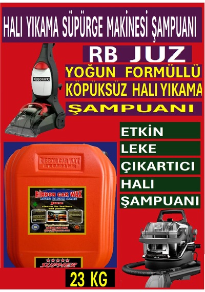 Rb Juz Halı - Koltuk Yıkama Süpürge Makinesi Şampuanı 23 Kg