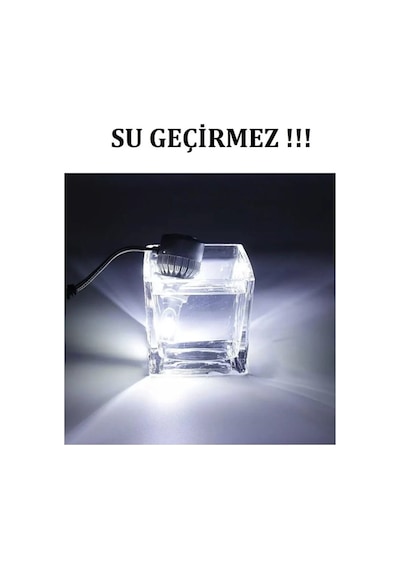 H3 Led Zenon C6 Mini Led Xenon Ampul 12800 Lümen Beyaz Renk 6000