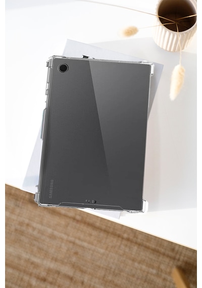 Fuchsia Galaxy Tab A11 Plus 11 İnç İle Uyumlu Nitro Anti Shock Silikon Tablet Kılıfı Arka Kapak
