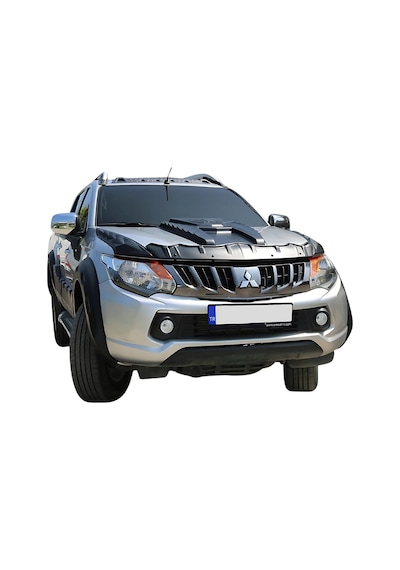 Mitsubishi L200 Ön Kaput Koruyucu - Dragon 3 Parça 2015-2019
