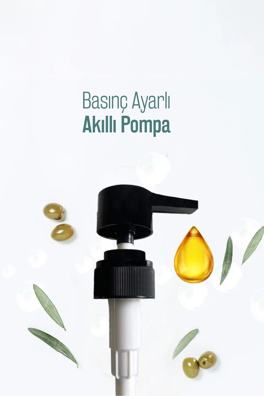 %100 Doğal Zeytinyağlı Bergamot Kokulu Sıvı El Sabun Yoğun Nemlendirici Arındırıcı Bitkisel 500 Ml
