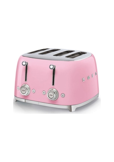 Smeg TSF03PKEU Retro 4 Dilim Ekmek Kızartma Makinesi