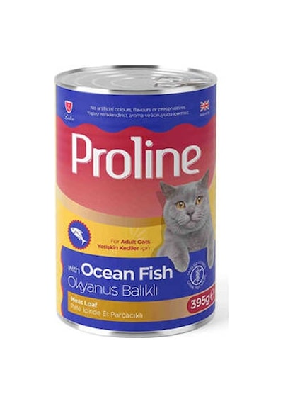 Okyanus Balıklı Pate Yetişkin Kedi Konservesi 395 Gr