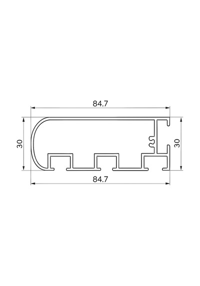 Beyaz Dekoratif Ray Alüminyum 3 Kanallı Dekoratif Metal Perde Kornişi - Üçlü Dekoratif Korniş Beyaz250cm - 858852764 Beyaz250cm Beyaz Dekoratif Ray Alüminyum 3 Kanallı Dekoratif Metal Perde Kornişi - Üçlü Dekoratif Korniş Beyaz250cm - 858852764 Beyaz250cm