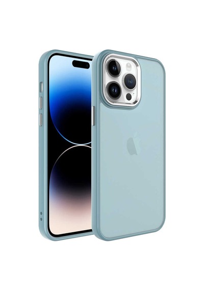 Apple Uyumlu iPhone 14 Pro Kılıf Buzlu Sert Pc Zore May Kapak