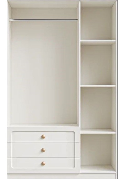 Mira Mdf 3 Kapaklı Dolap Aytaşı