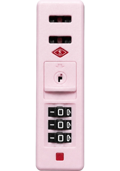 Yüksek Kaliteli Güvenli Pembe Non Tsa Valiz Şifresi Altın