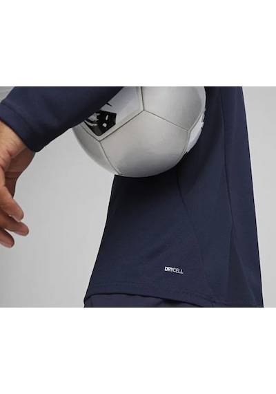 Puma Teamfinal Training 1/4 Zip Erkek Futbol Antrenman Uzun Kollu Üst 65855106 Lacivert Lacivert