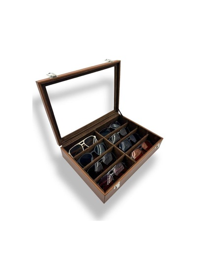 Richbox 8'li Gözlük Kutusu TABA