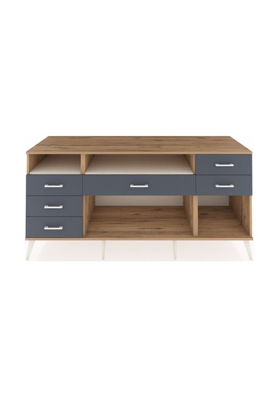 Kronos Konsol 2 Raflı 6 Çekmeceli 176x59x83 Çam-aytaşı/antrasit Aytaşı/antrasit Kronos Konsol 2 Raflı 6 Çekmeceli 176x59x83 Çam-aytaşı/antrasit Aytaşı/antrasit