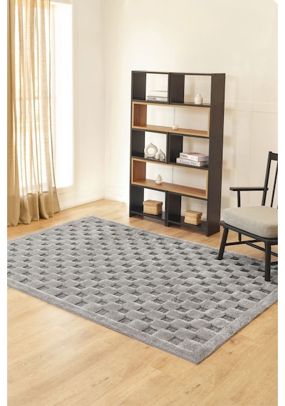 Kaşmir Halı Süpersoft Joy Grey 160x230 CM Salon Halısı