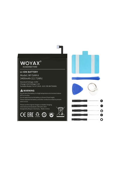 Woyax By Deji Samsung Galaxy Uyumlu A7 2018 Mucize Batarya