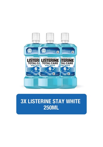 Listerine Stay White Ağız Bakım Suyu 3 x 250 ML