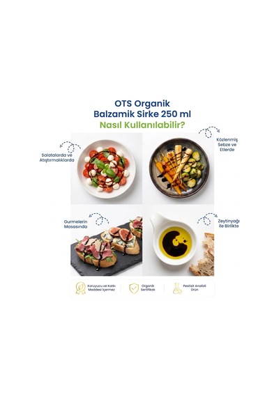 Ots Organik Balzamik Sirke 250 ML