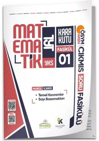 2026 YKS-TYT Matematik Kara Kutu 8li Fasikül Seti ÖSYM Çıkmış Soru Bankası Çözümlü Modüler Paket