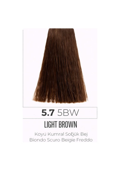 Dna Saç Boyası Kalıcı Profesyonel Krem Boya Yoğun Pigment & Parlaklık 5.7 Koyu Kumral Kahve 100 Ml
