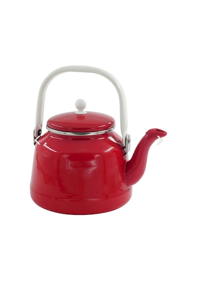 Orcamp Retro Emaye Çaydanlık 2.5 Lt Kırmızı-out-1501ld Kırmızı
