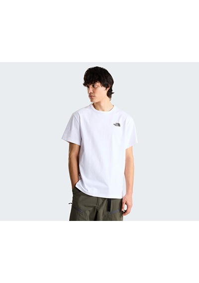 The North Face U Nse Slopes Rlx Ss Tee-graphıc Unisex Outdoor Tişörtü Nf0a8ja8fn41 Beyaz