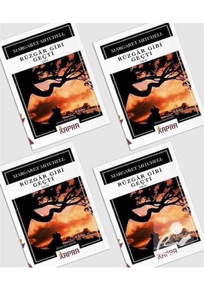 Rüzgar Gibi Geçti (4 Cilt) / Margaret Mitchell