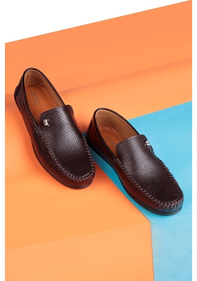 Fruga Hakiki Deri Erkek Günlük Ayakkabı, Loafer Ayakkabı, Hafif Ayakkabı, Deri Loafer Ayakkabı