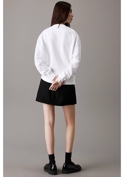 Calvin Klein Kadın Sweat Beyaz